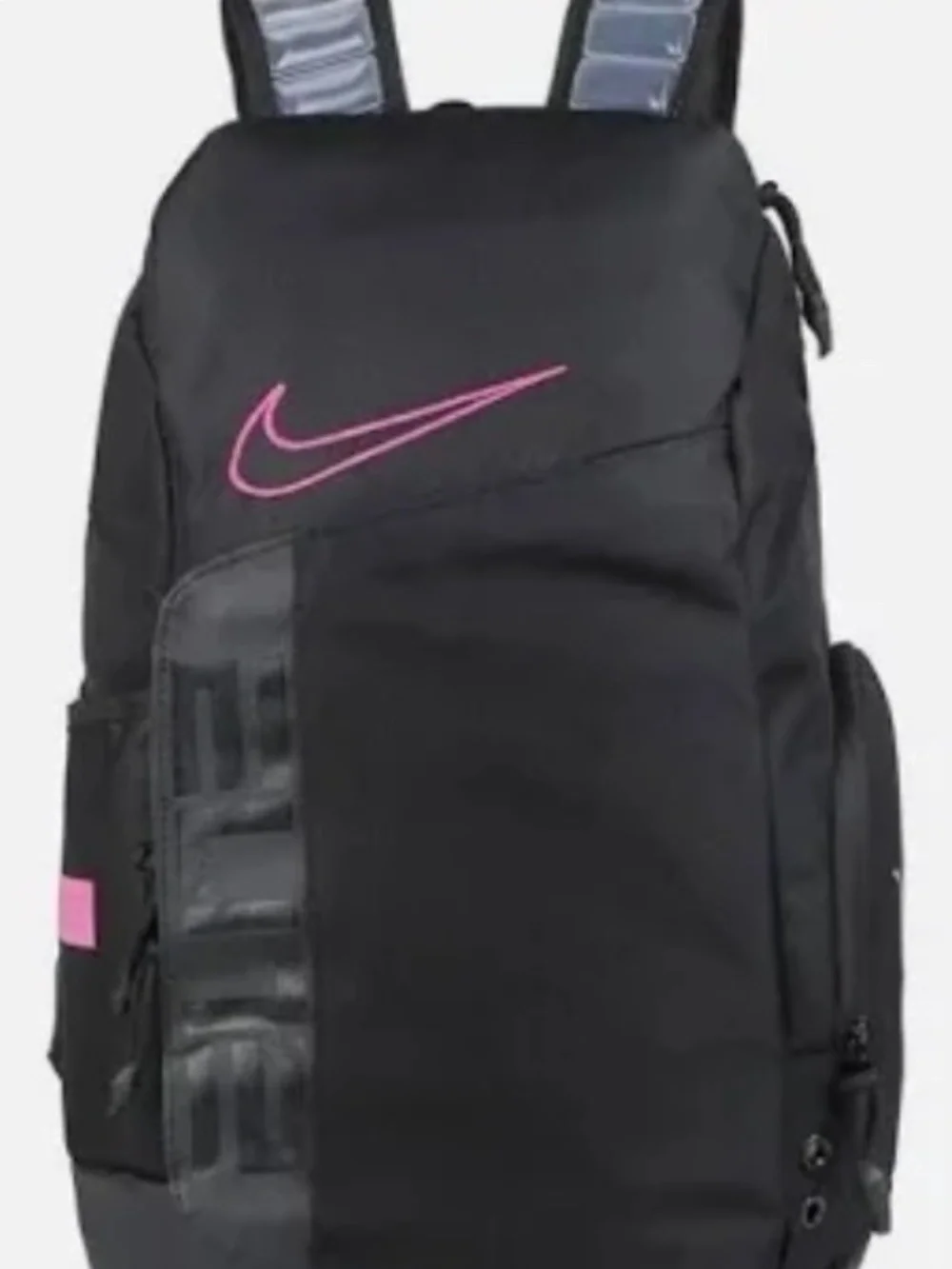 Pink and Black Nike elite breast cancer awareness backpack